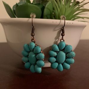 Turquoise earrings